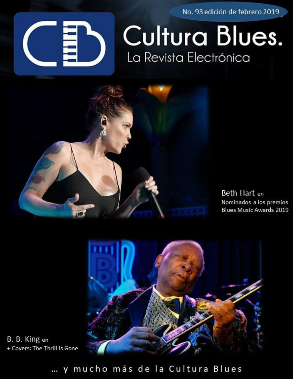 Número 93 – Febrero 2019 CULTURA BLUES. LA REVISTA ELECTRÓNICA Página | 1