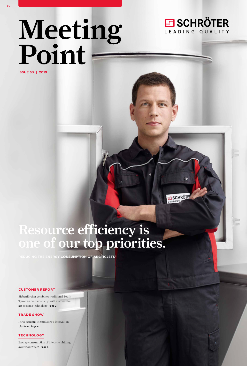 Resource Efficiency Is One of Our Top Priorities