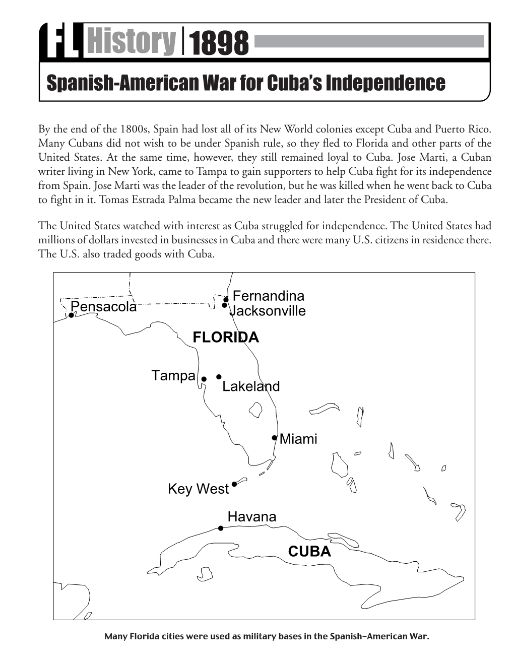 Spanish-American War for Cuba’S Independence