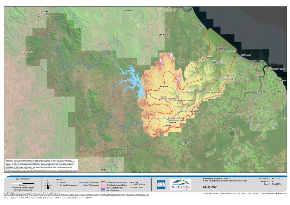 Catchment Study Area