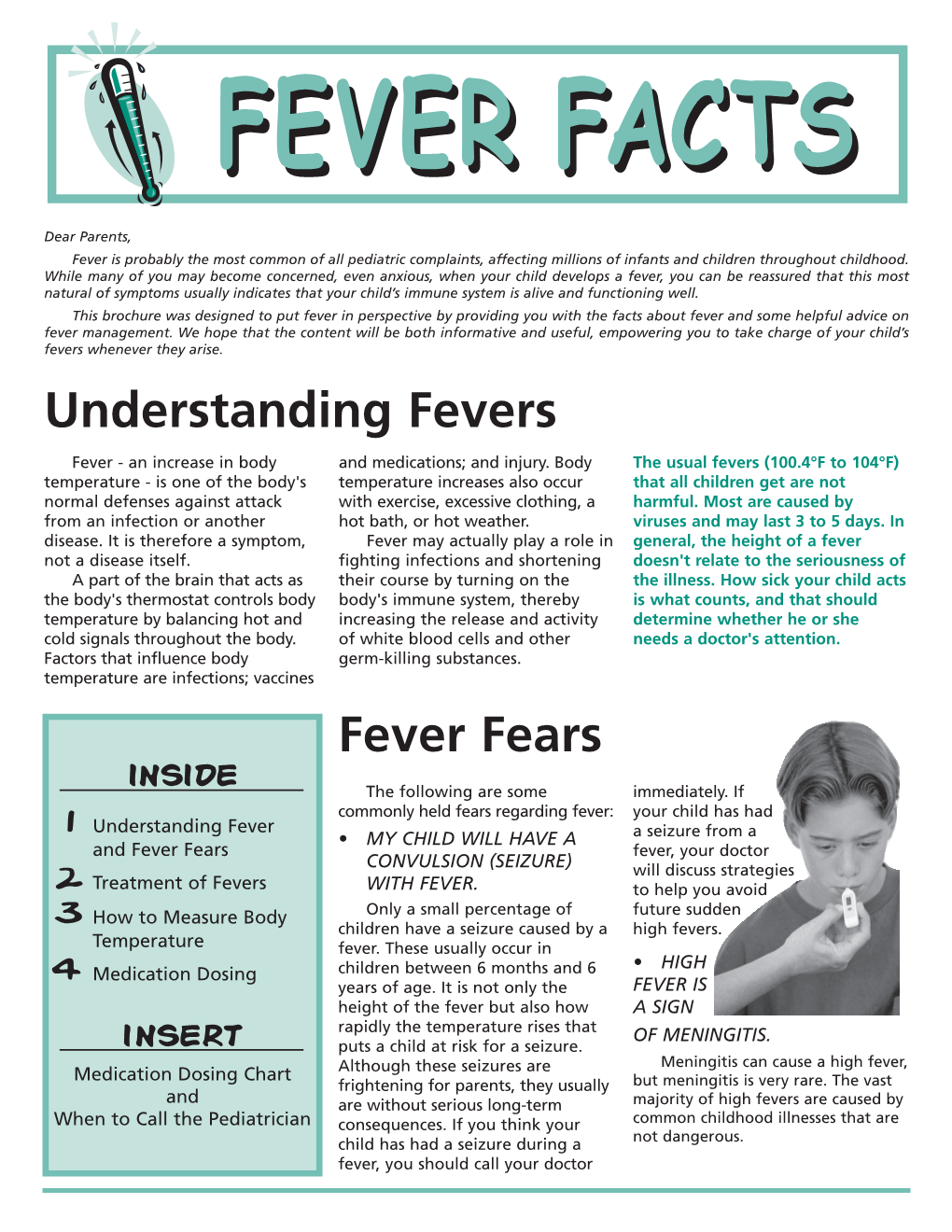 Understanding Fevers Fever Fears