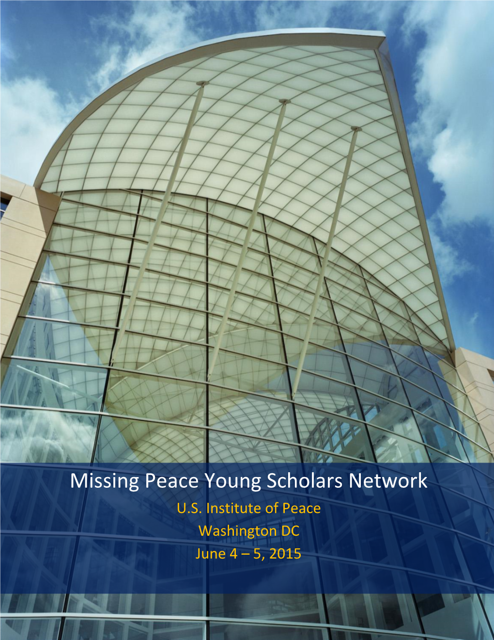 Missing Peace Young Scholars Network U.S