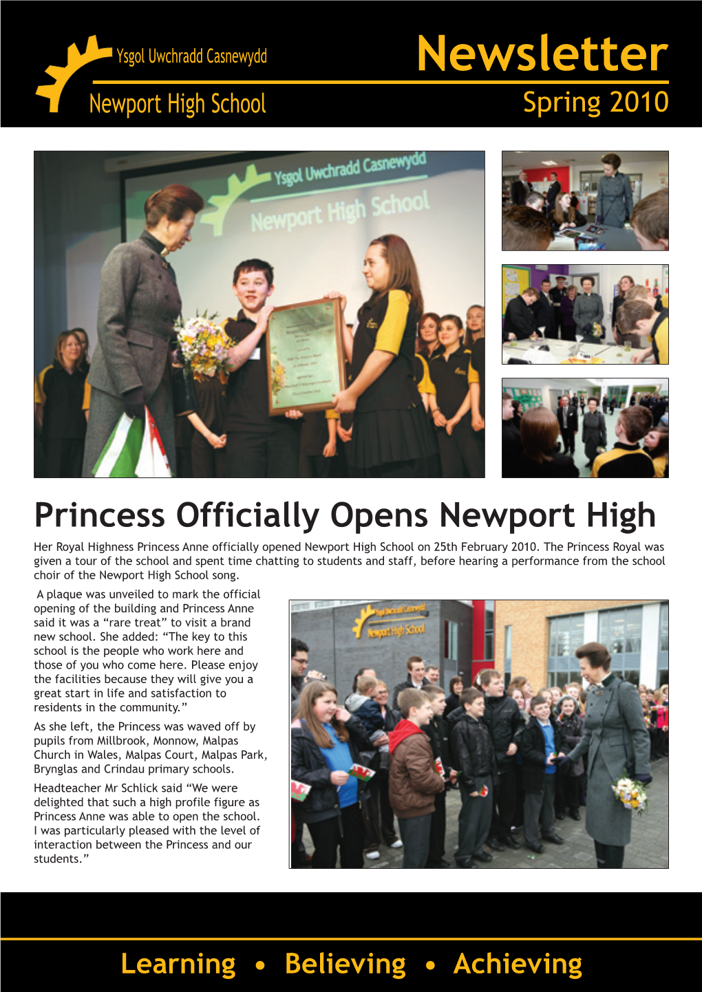 Newsletter Spring 2010