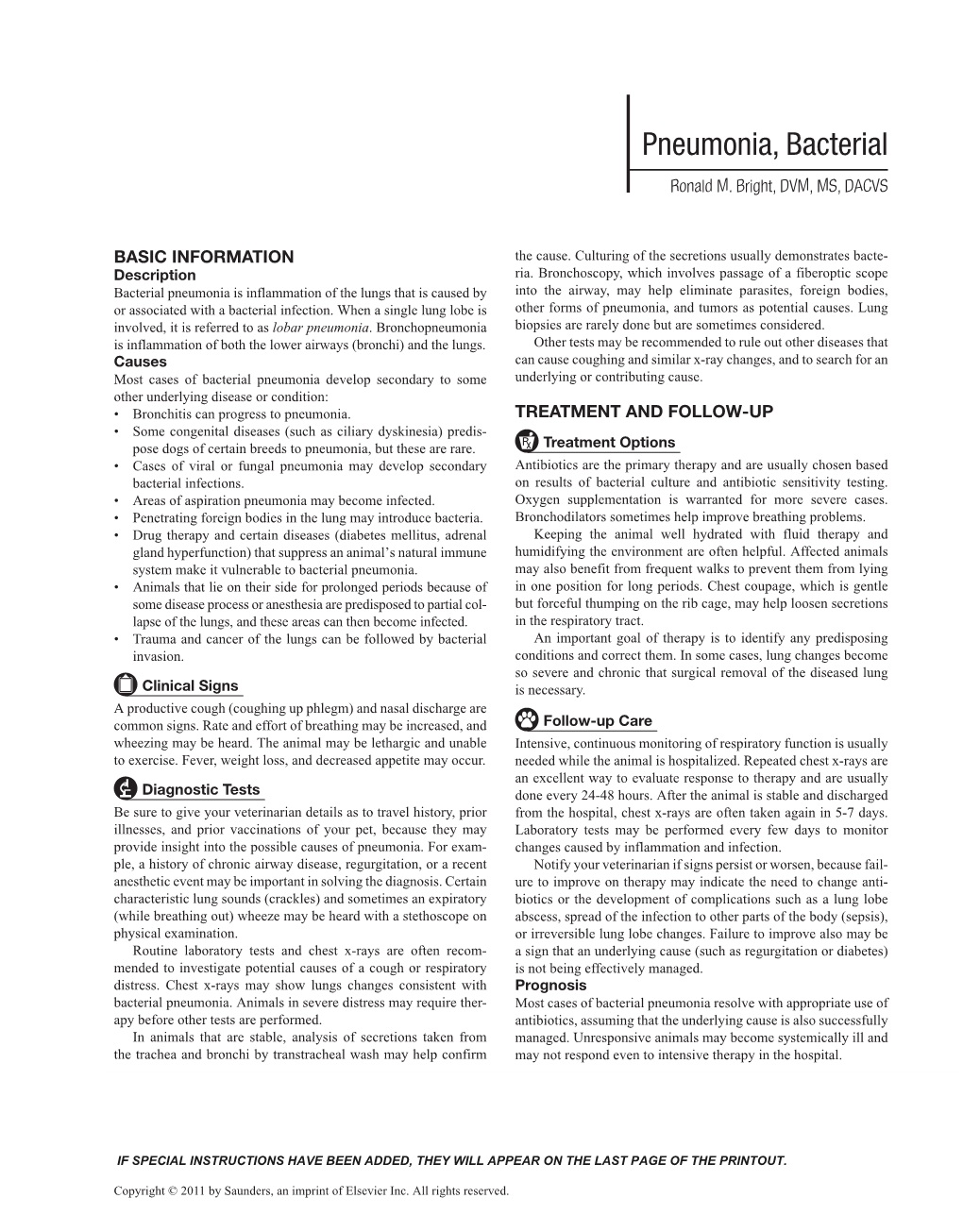 Pneumonia, Bacterial