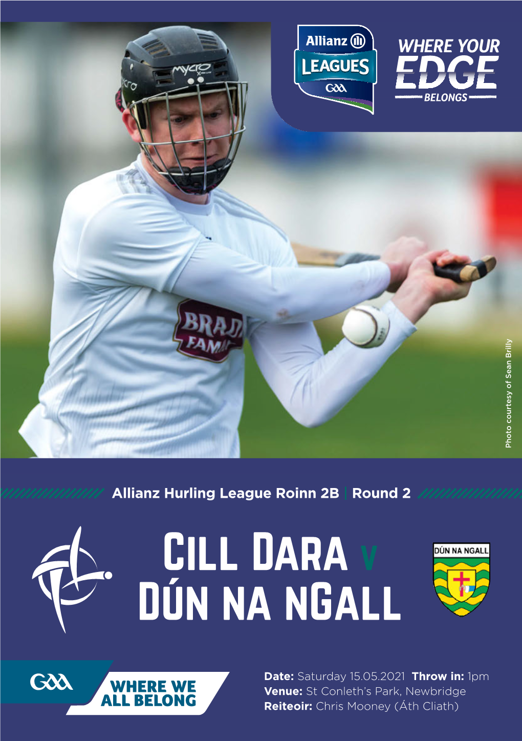 Kildare V Donegal Programme NHL May 2021