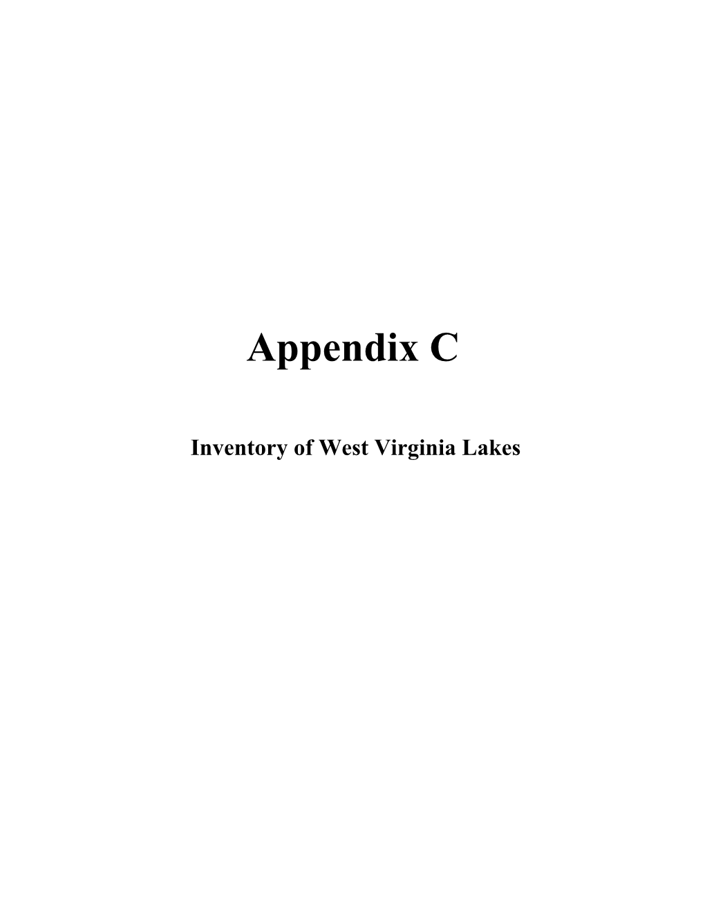 Appendix C Text