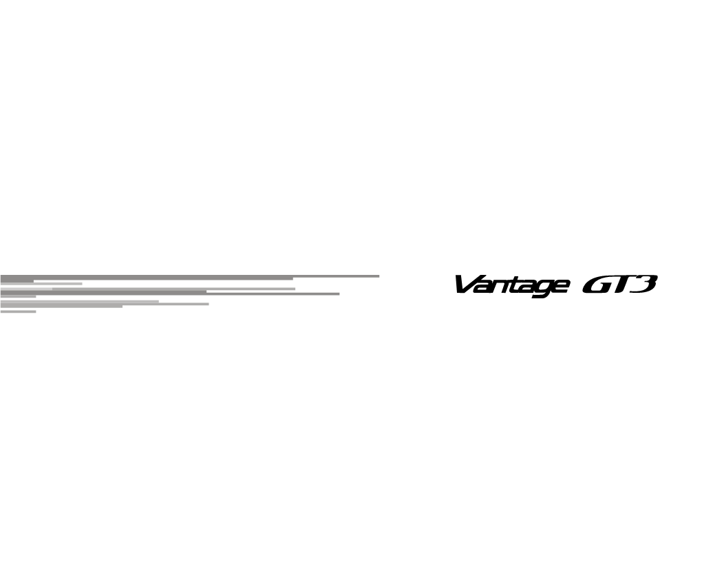 Vantage GT3 Brochure.Pdf