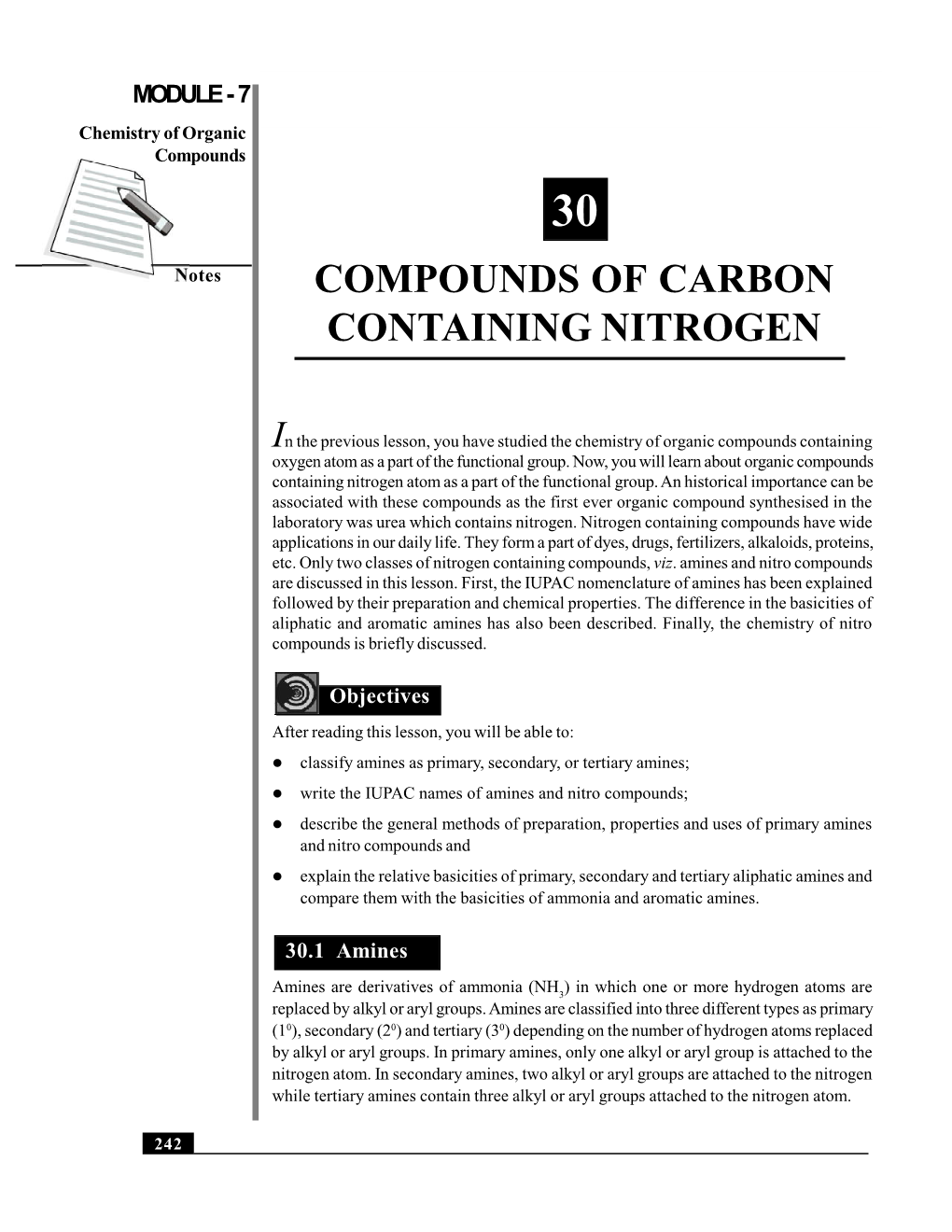 Compounds of Carbon Containing Nitrogen