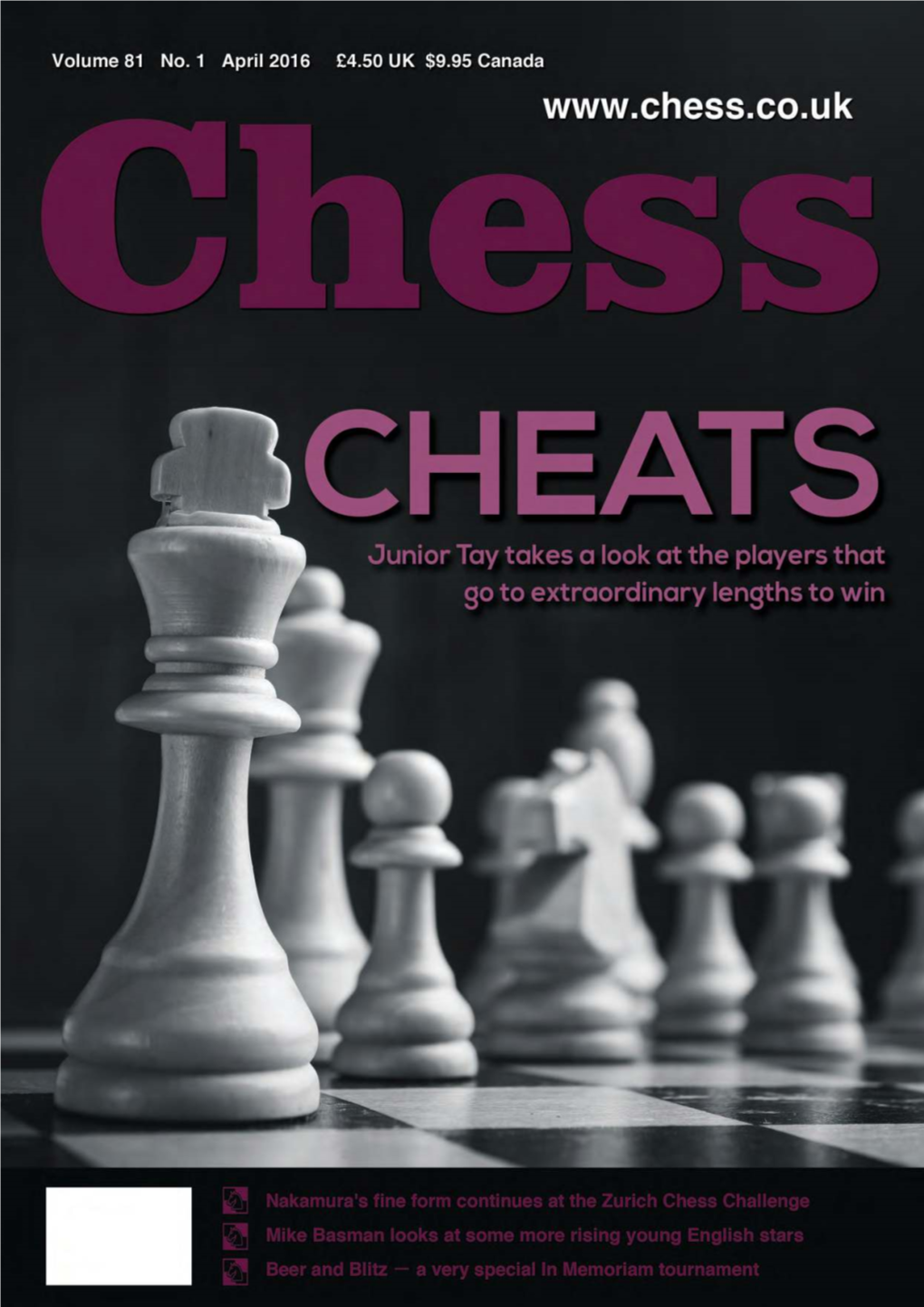 Chess - the UK’S Biggest and Best Magazine for Chess Players