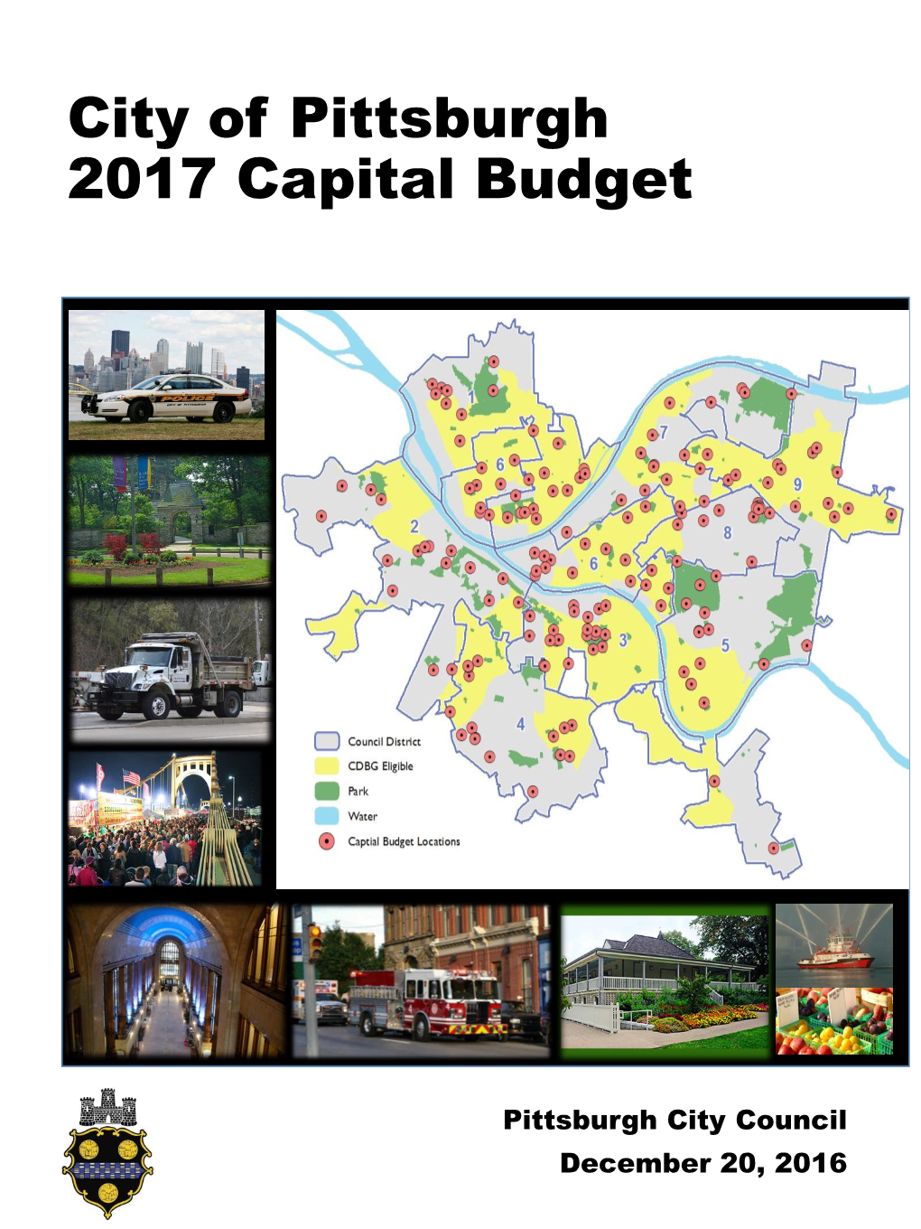 City of Pittsburgh 2017 Capital Budget