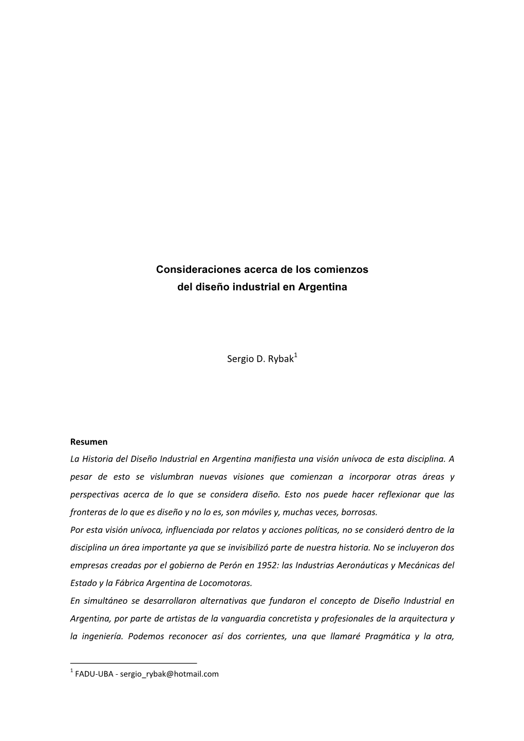 2.50 Consideraciones Acerca De Los Comienzos Del Diseño Industrial En