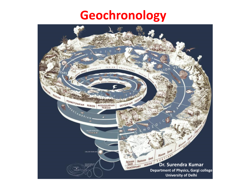 Geochronology