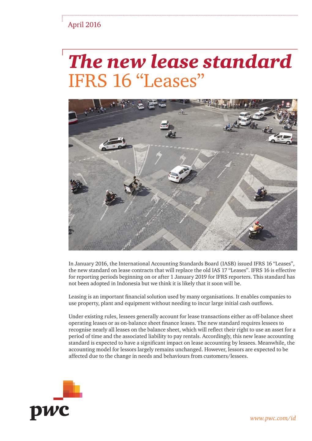 IFRS 16 “Leases”
