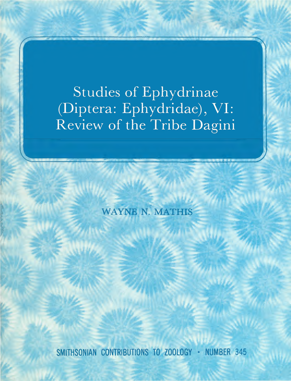 Diptera: Ephydridae), VI: Review of the Tribe Dagini