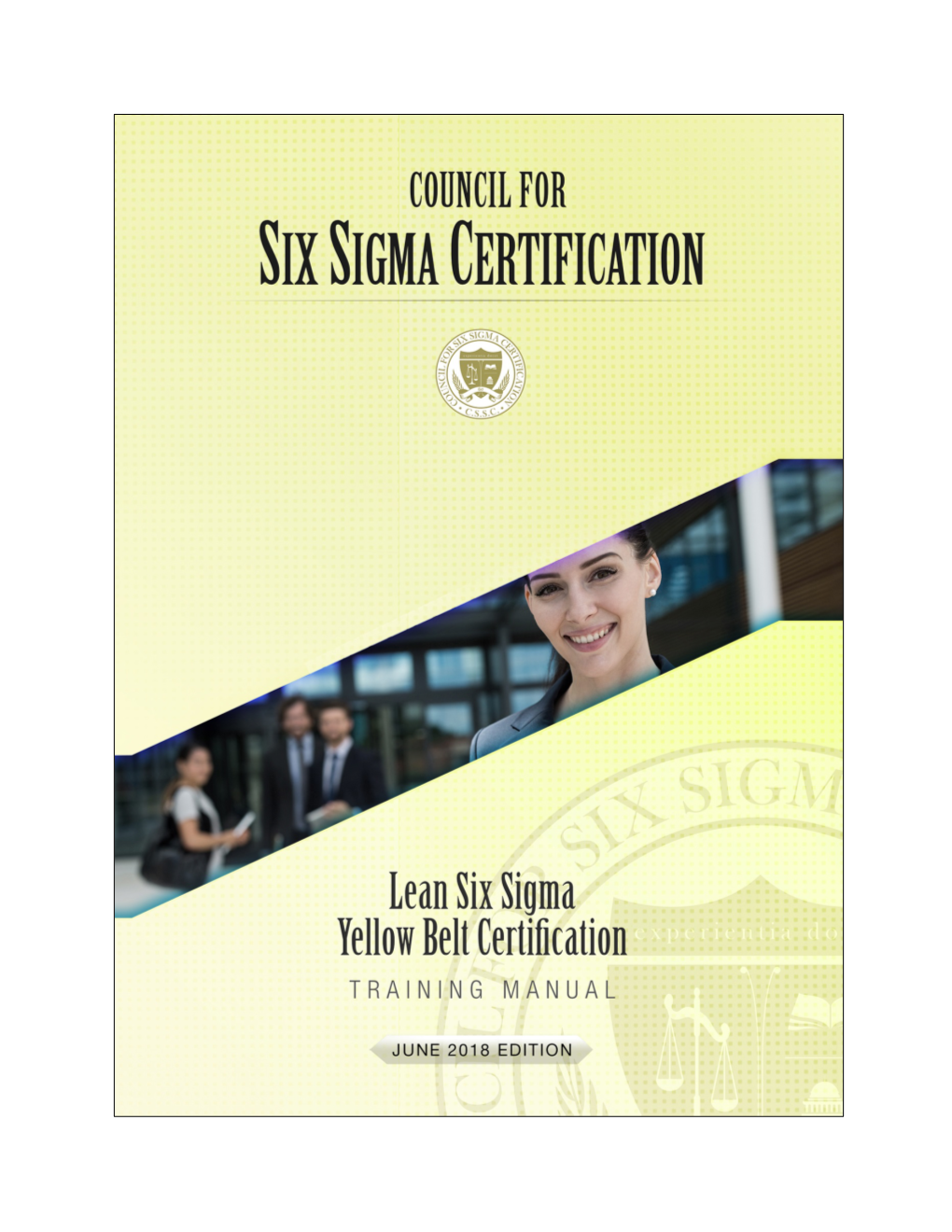 Lean Six Sigma Yellow Belt Certification Training Manual