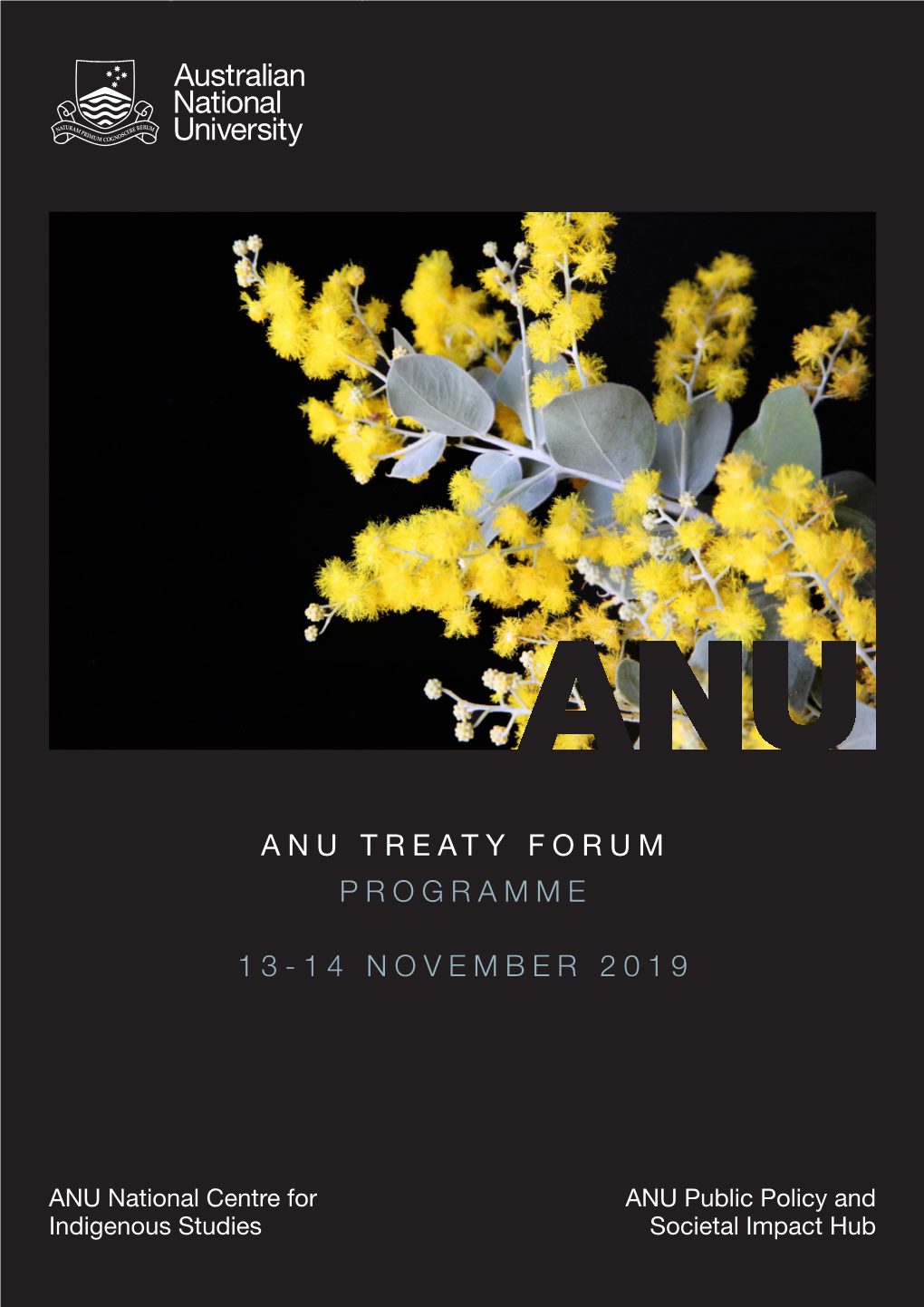 Anu Treaty Forum Programme 13-14 November 2019