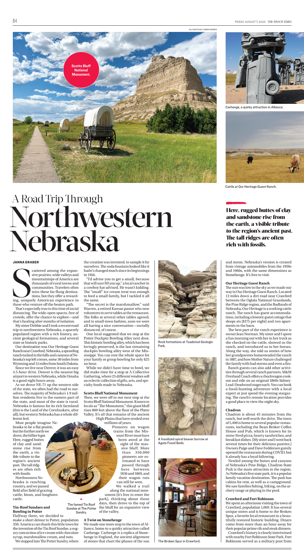 A Road Trip Through Here, Rugged Buttes of Clay and Sandstone Rise from the Earth, a Visible Tribute Northwestern to the Region’S Ancient Past