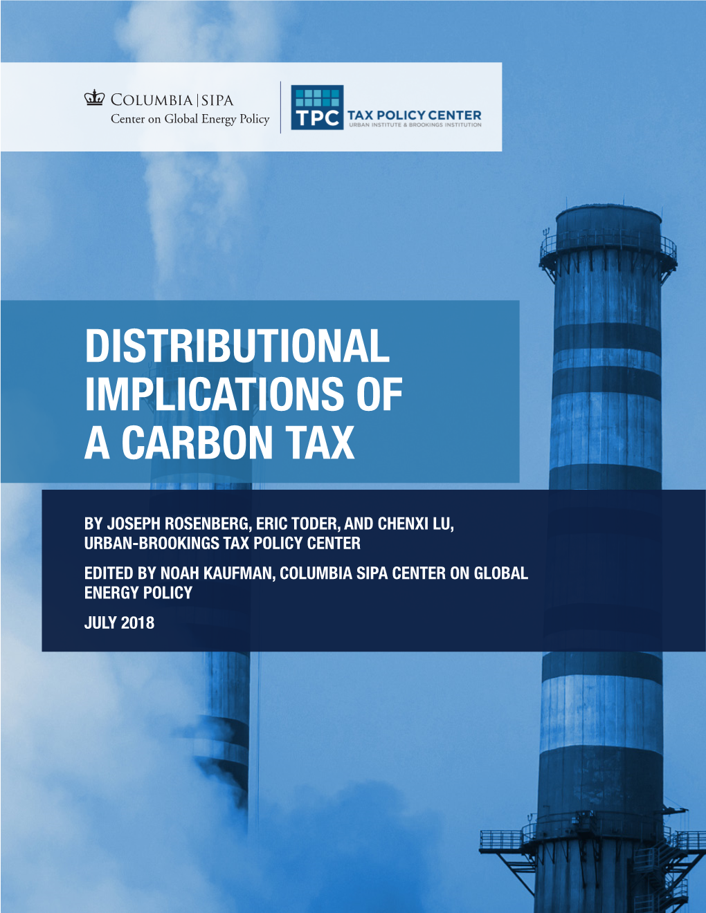 Distributional Implications of a Carbon Tax