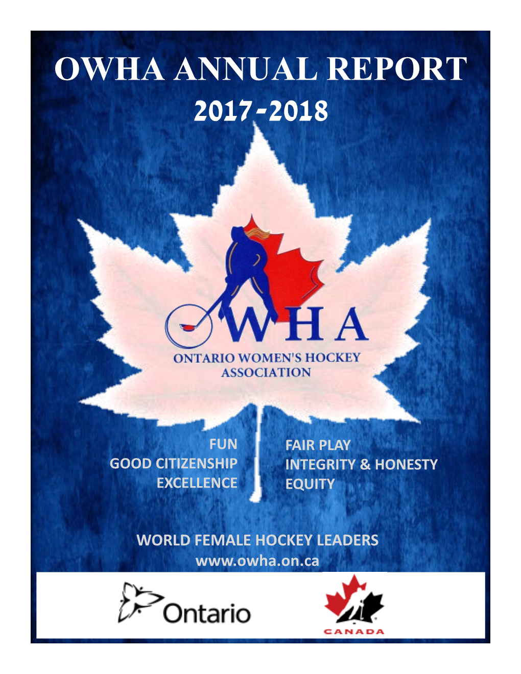 Owha Annual Report 2017-2018