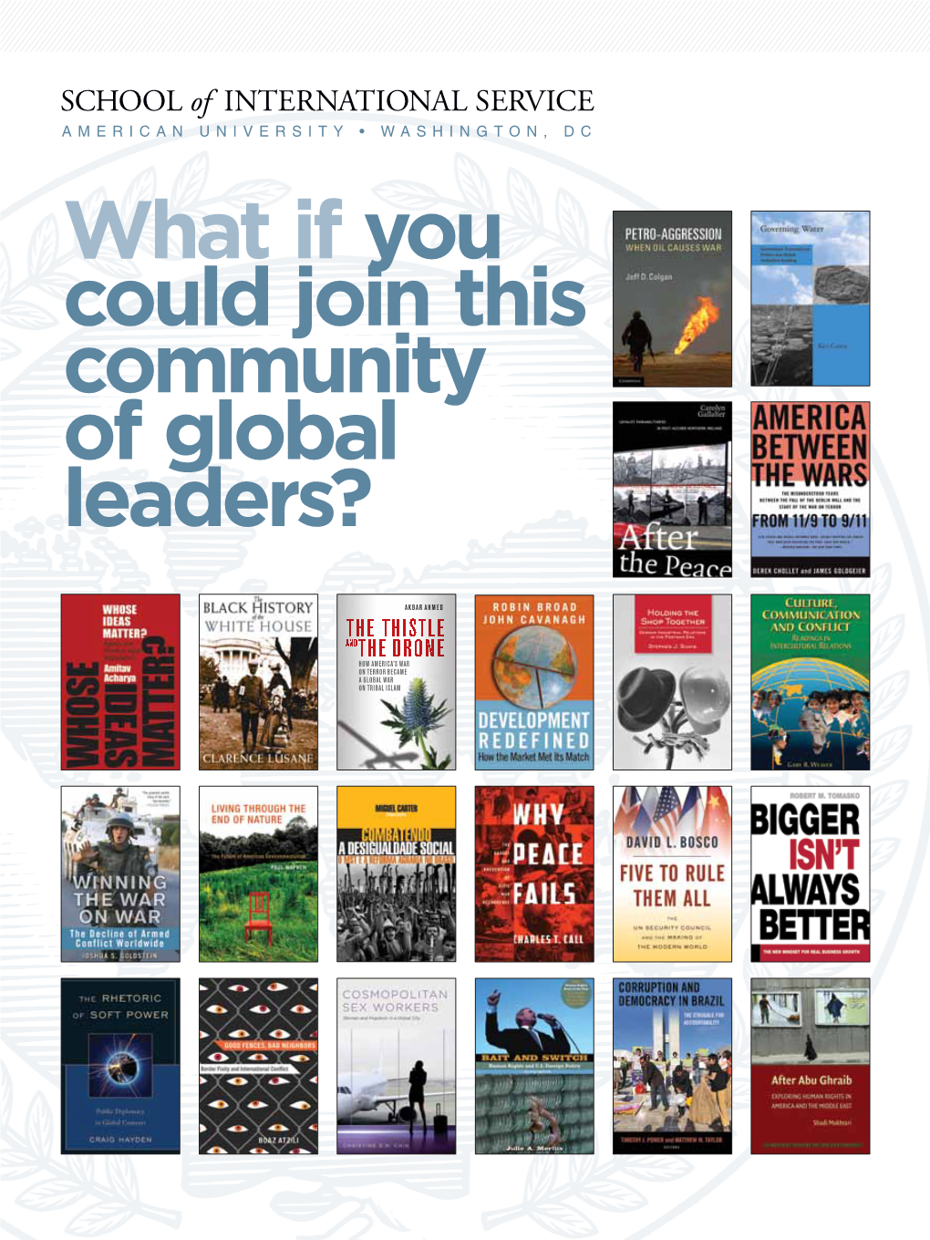 What If You Could Join This Community of Global Leaders?