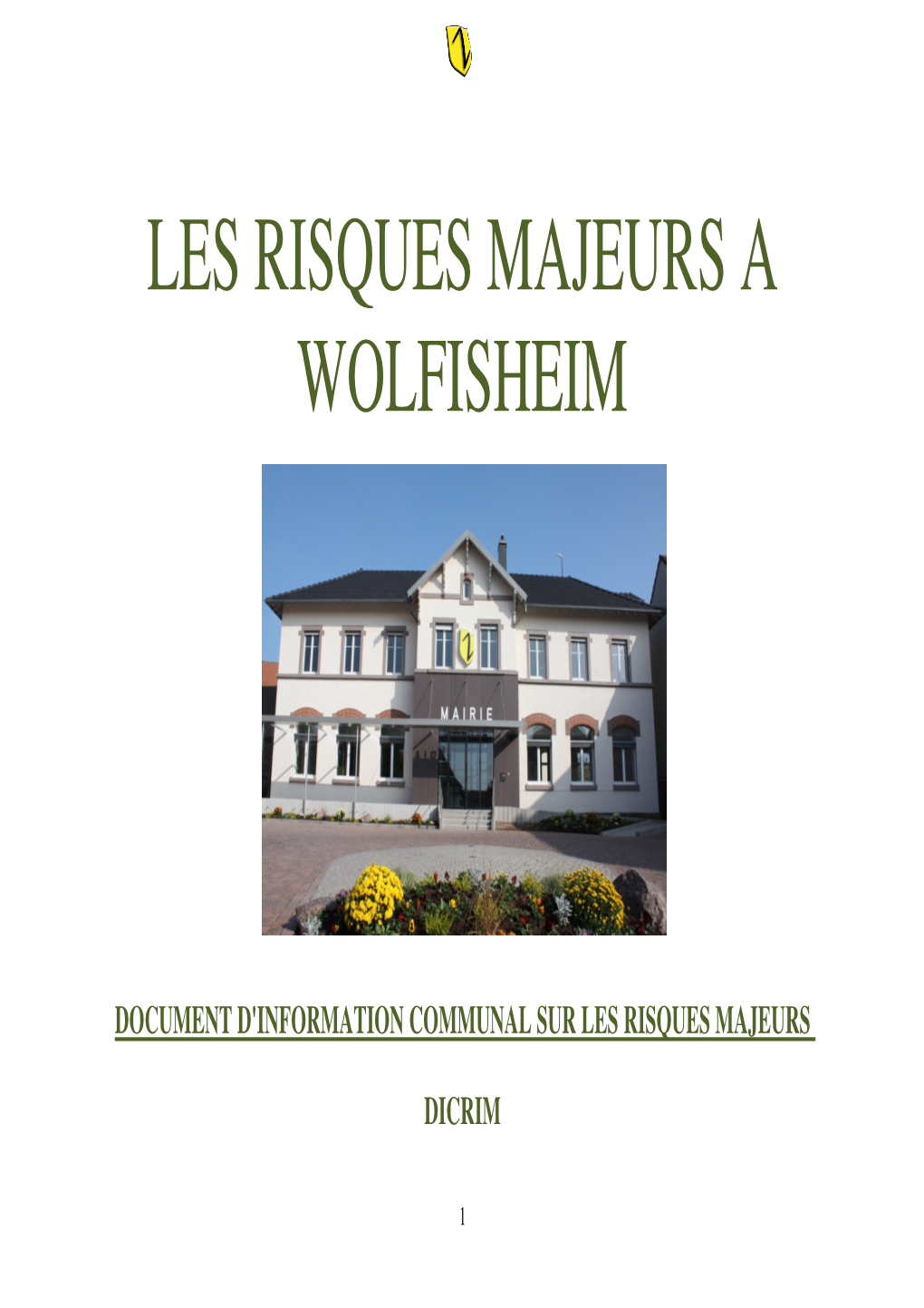 Les Risques Majeurs a Wolfisheim