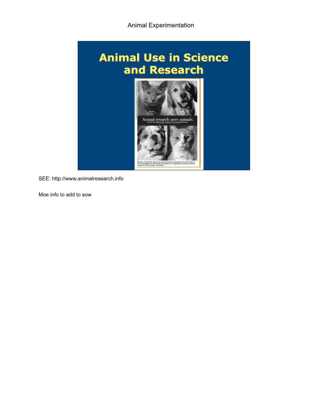 120 Defense of Animal Experimentation.Pptx