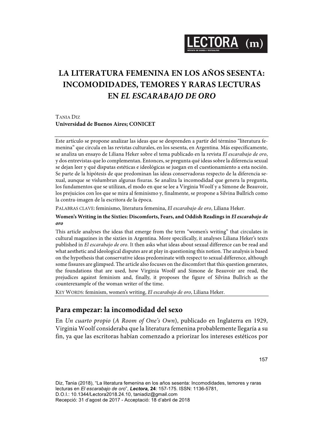 Lectora ��� Revista De Dones I Textualitat