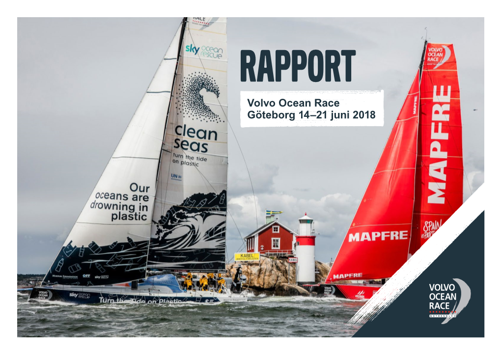 Volvo Ocean Race Göteborg 14–21 Juni 2018