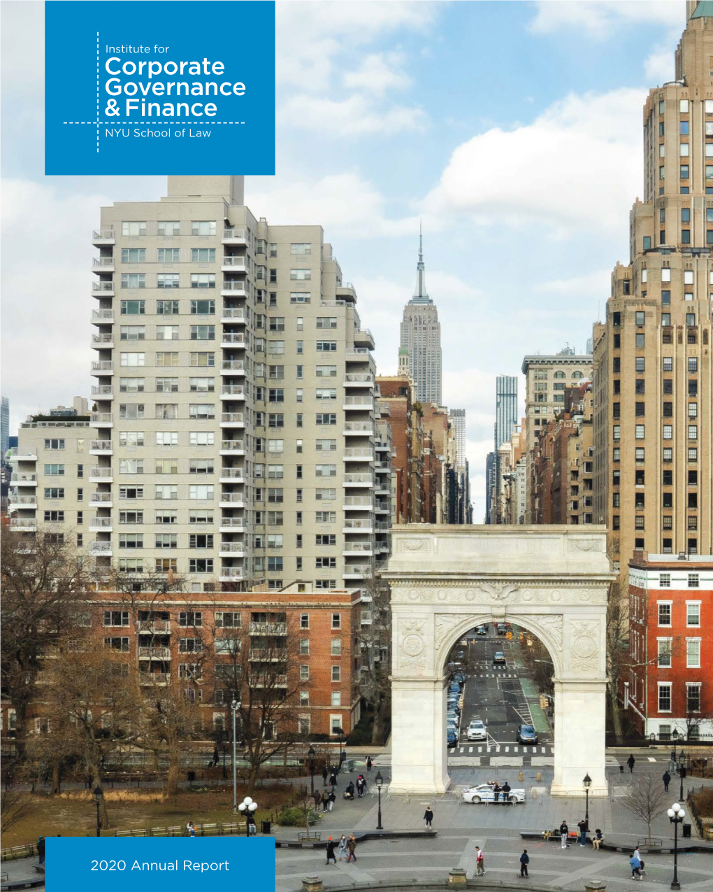 Institute for Corporate Governance & Finance NYU School of Law 2020