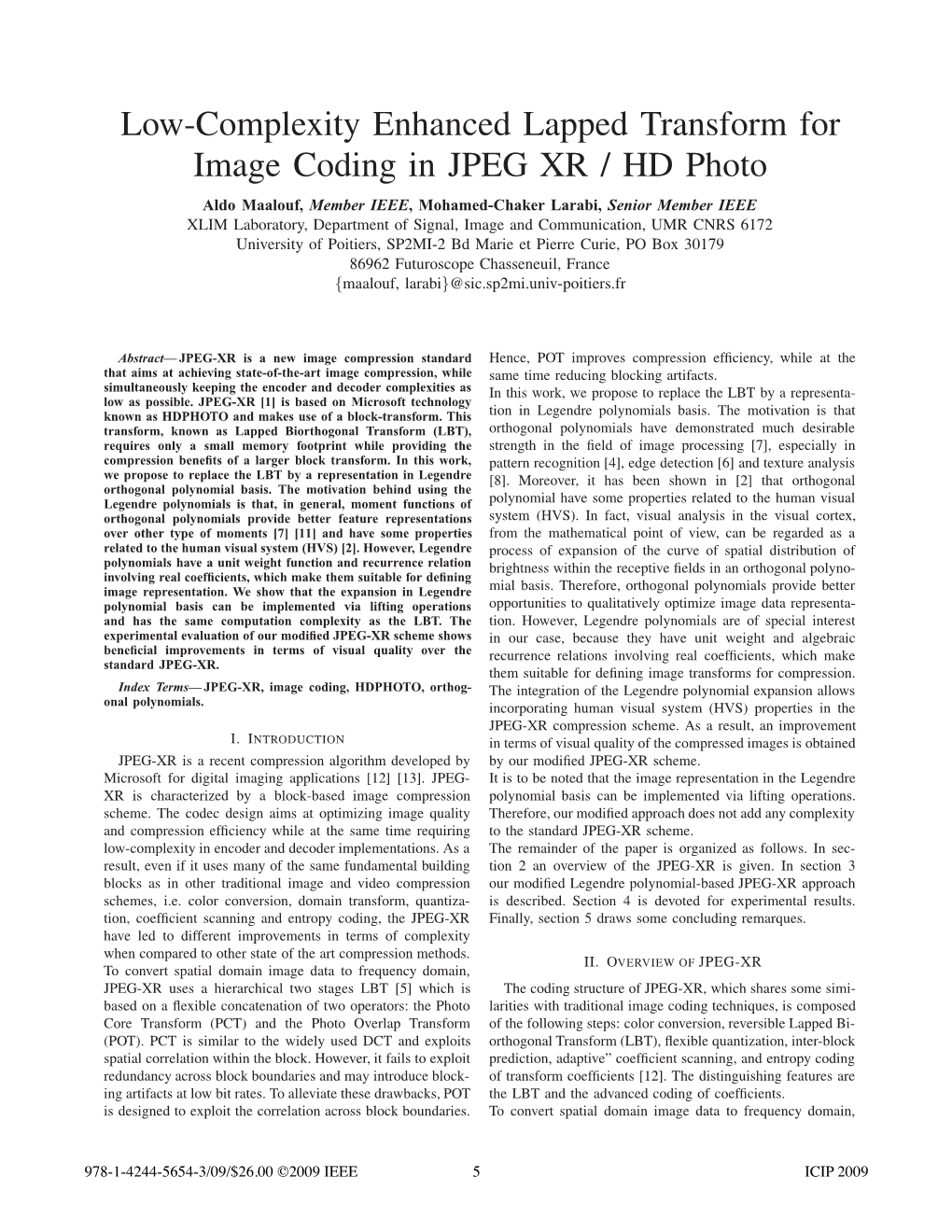 Low-Complexity Enhanced Lapped Transform for Image Coding in Jpeg