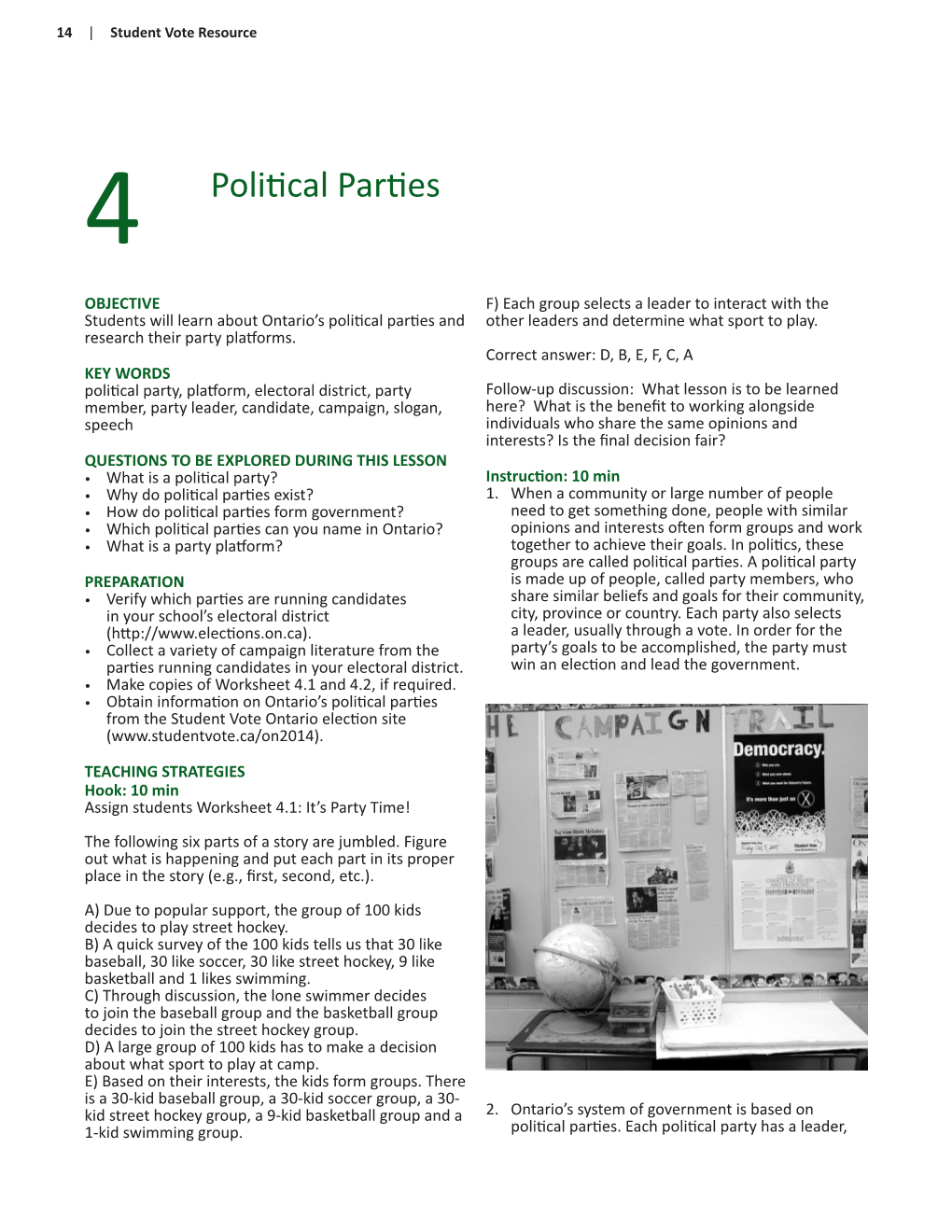 4 Political Parties