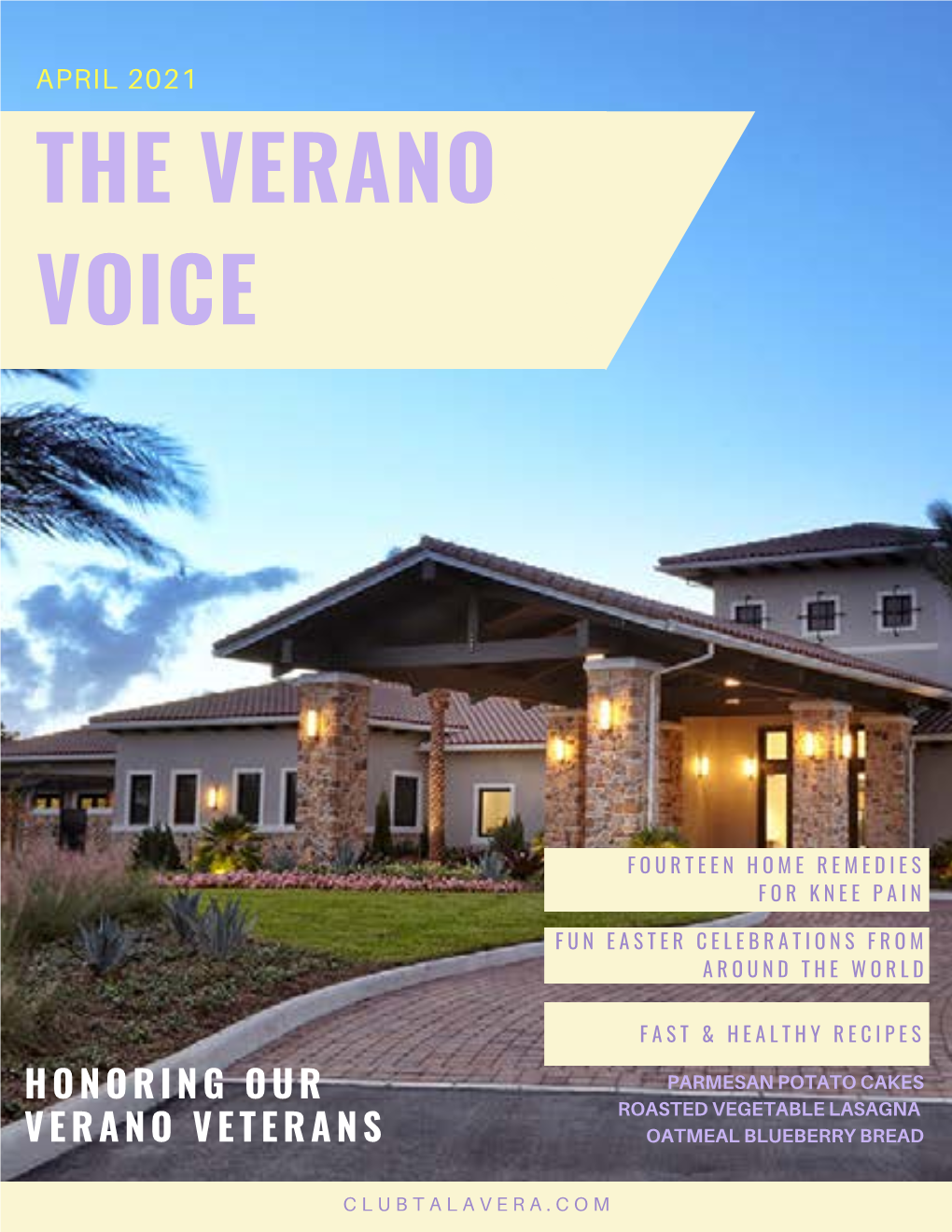 April 2021 the Verano Voice