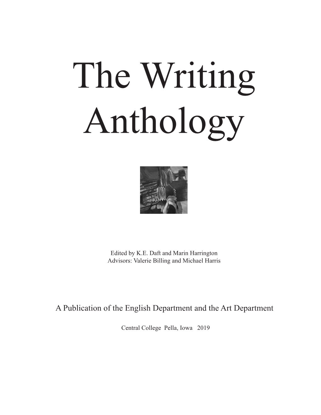 A Publication of the English Department and the Art Department