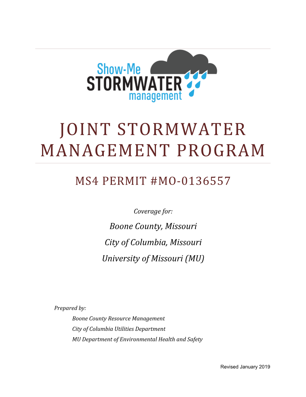 Joint Stormwater Management Program