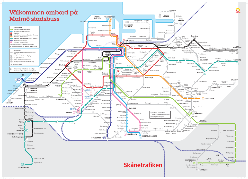 Välkommen Ombord På Malmö Stadsbuss