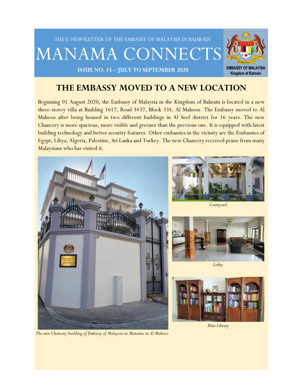 Manama Connects Issue No