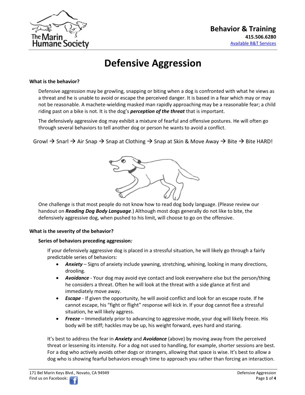 Defensive Aggression