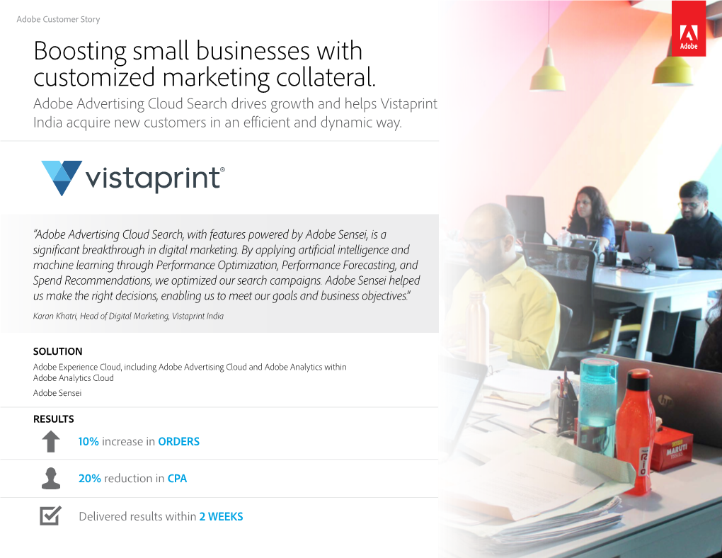 Boosting Small Businesses with Customized Marketing Collateral