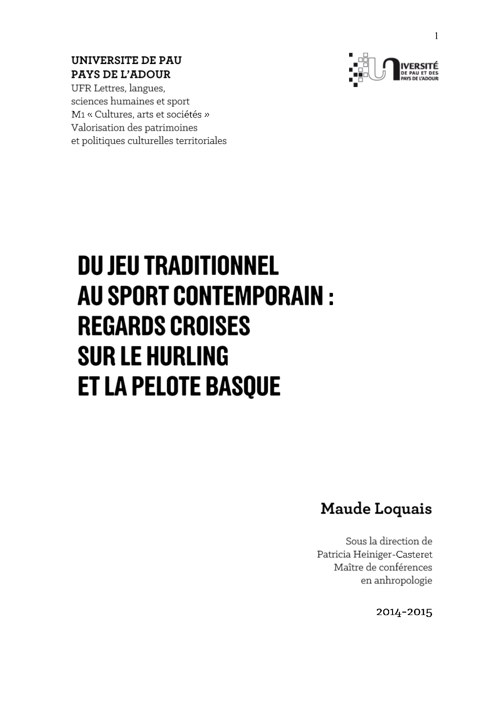 Du Jeu Traditionnel Au Sport Moderne A/ L’Angleterre, Berceau Du Sport Moderne