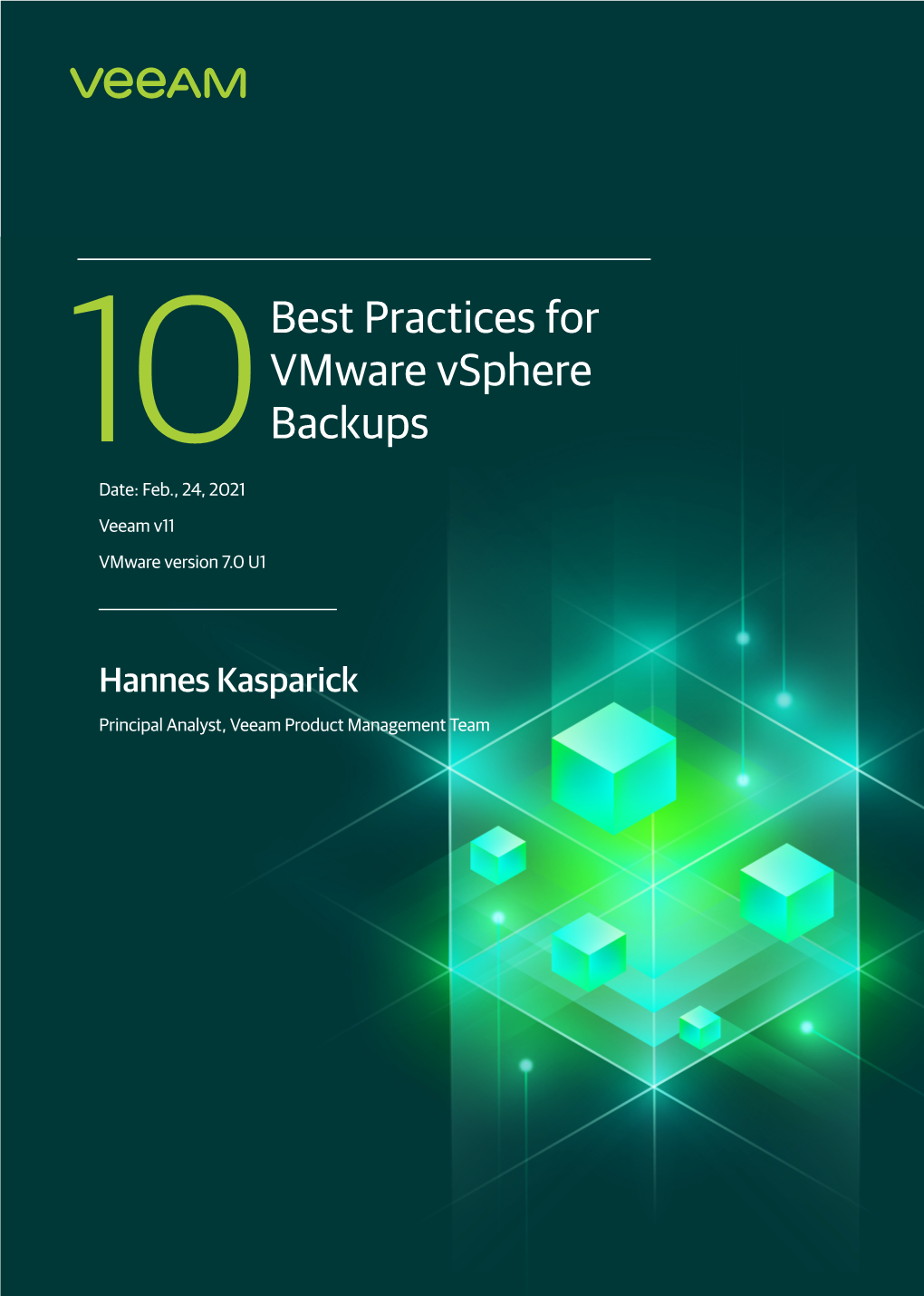 Best Practices for Vmware Vsphere Backups