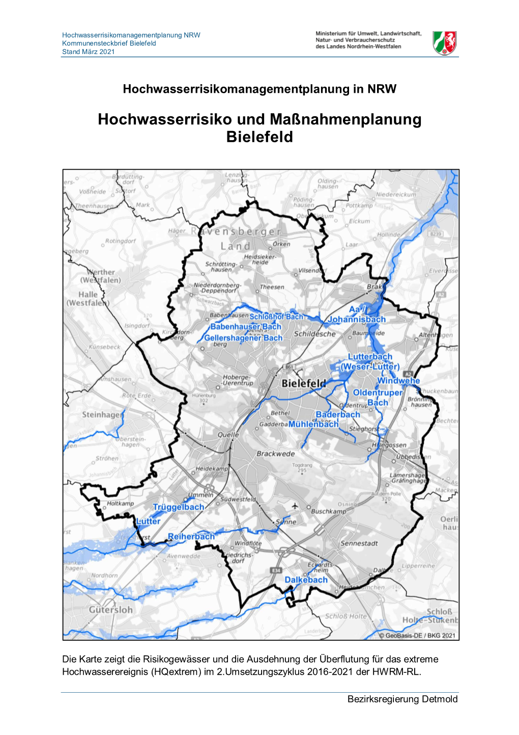 Bielefeld Stand März 2021