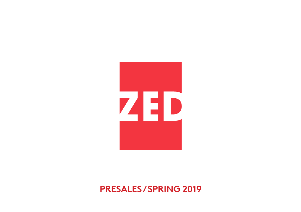 Presales / Spring 2019