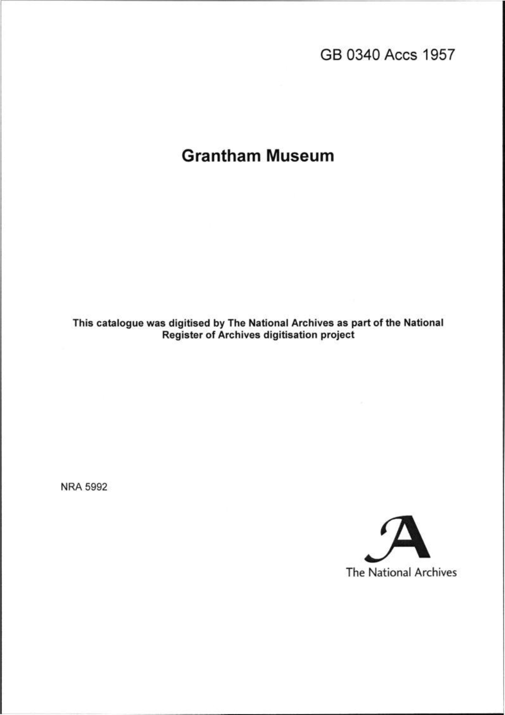 Grantham Museum