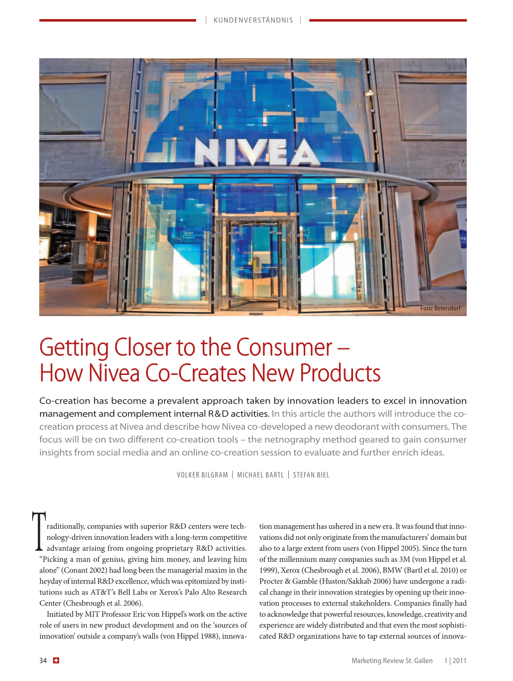 Getting Closer to the Consumer – How Nivea Co-Creates New Products