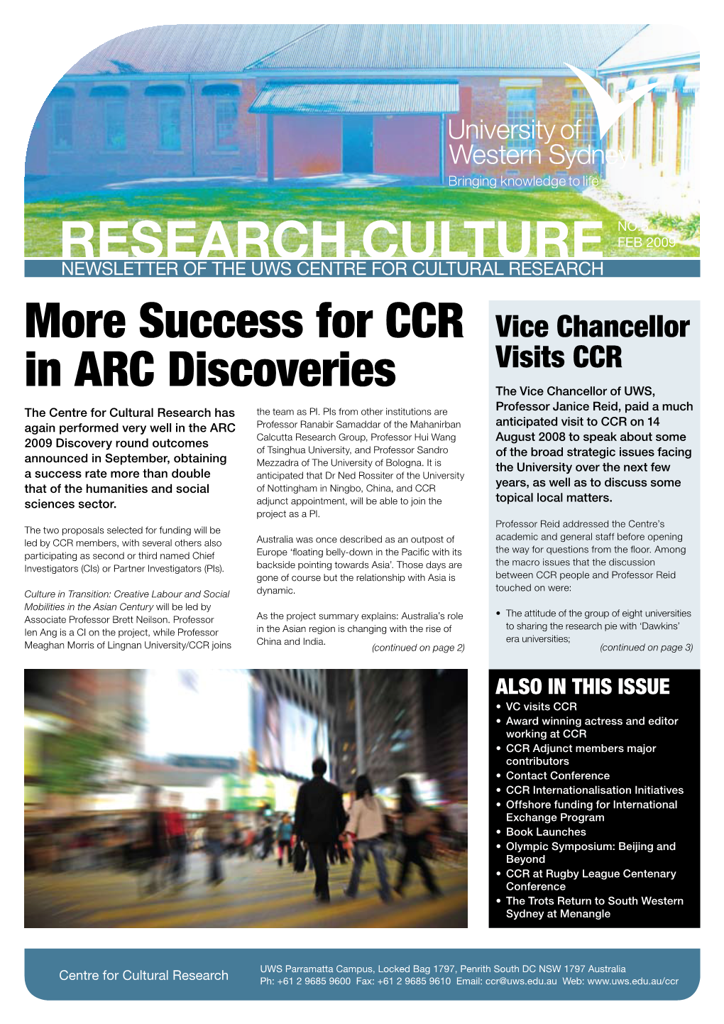 Research.Culture No.5 Feb 2009