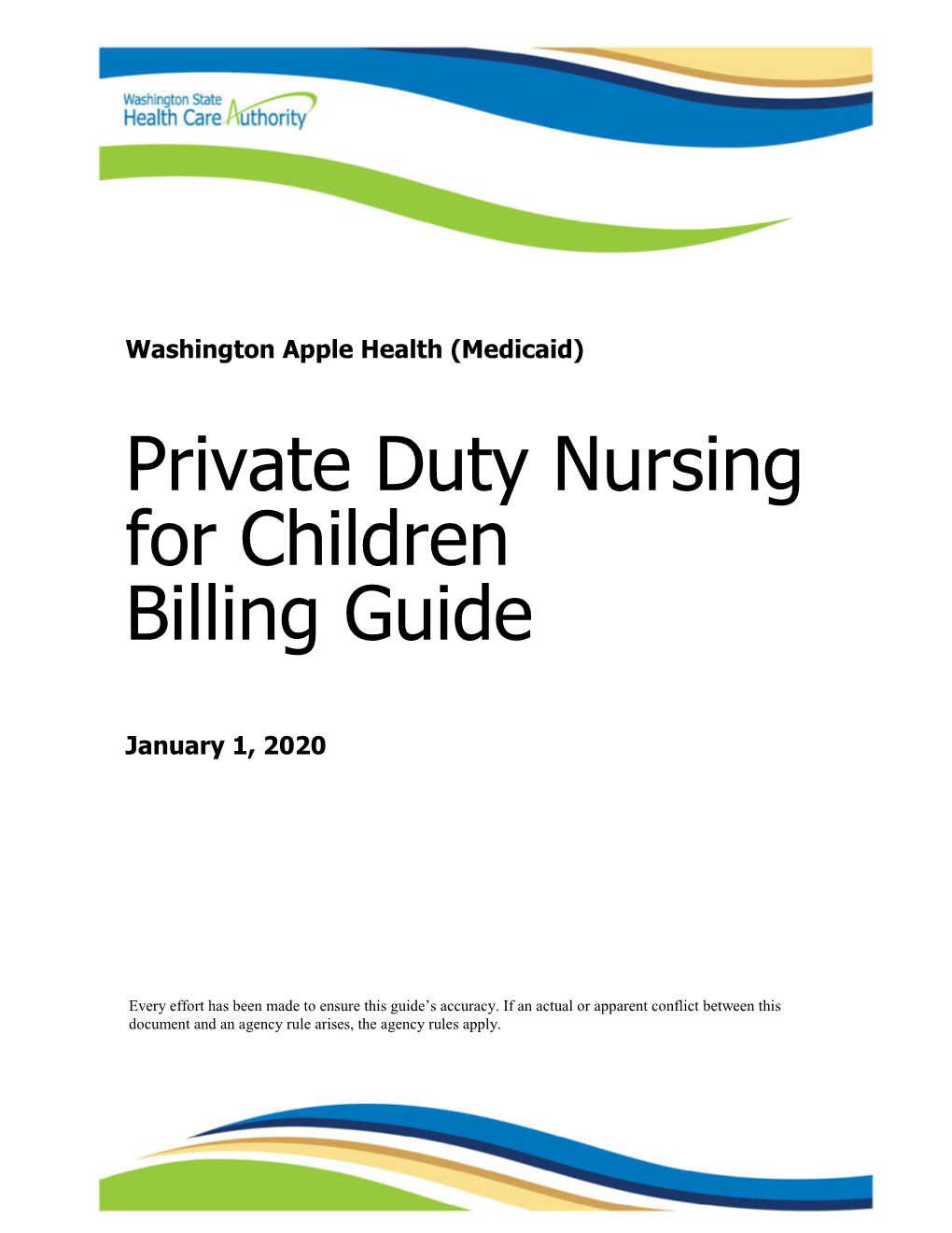 Private Duty Nursing for Children Billing Guide