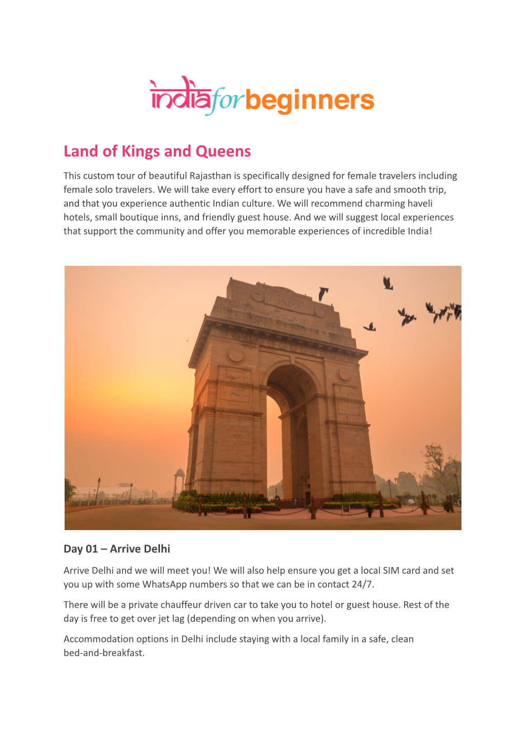 Land of Kings and Queens Rajasthan Tour Here