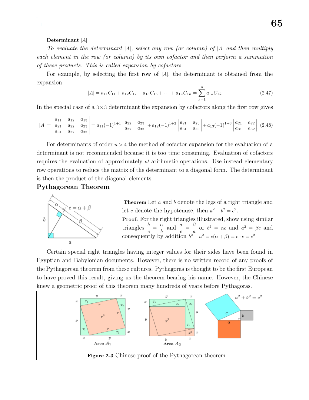 Pythagorean Theorem