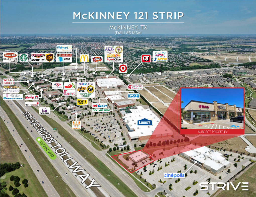 Mckinney 121 STRIP Mckinney, TX (DALLAS MSA)