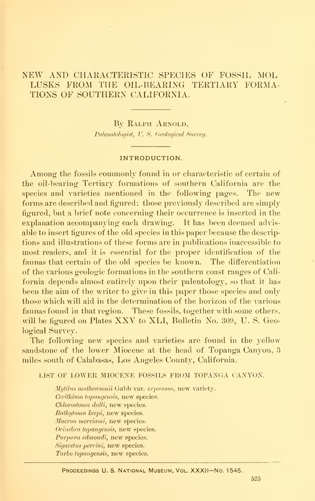 Proceedings of the United States National Museum